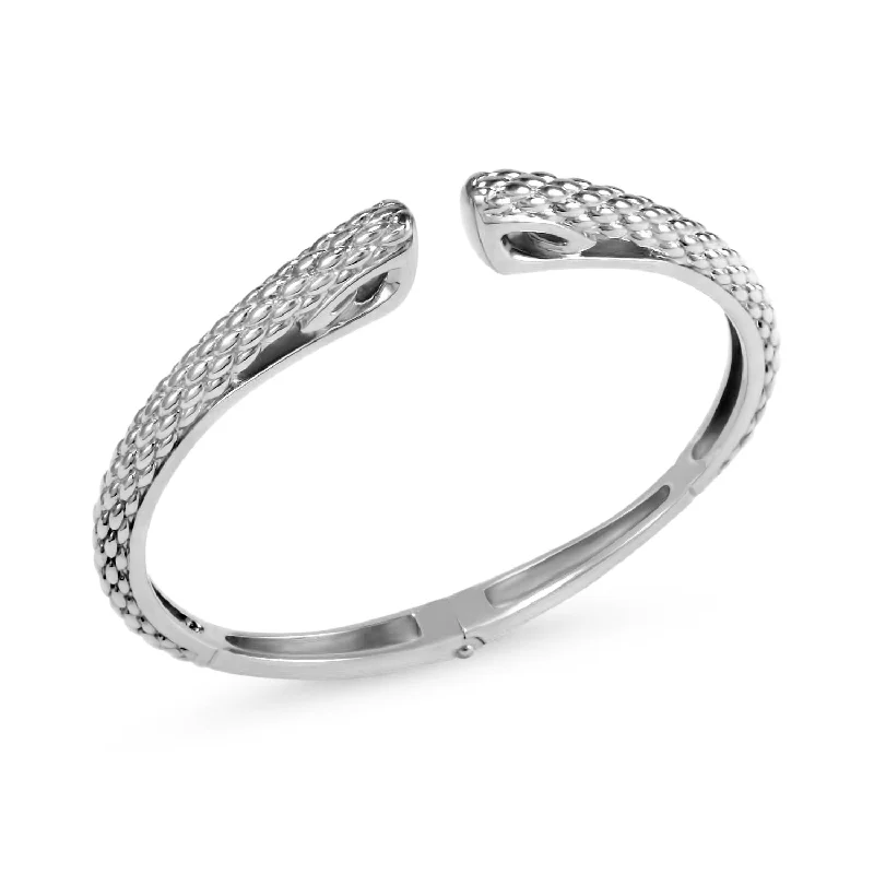 Spirit Python Cuff 5mm - Sterling Silver