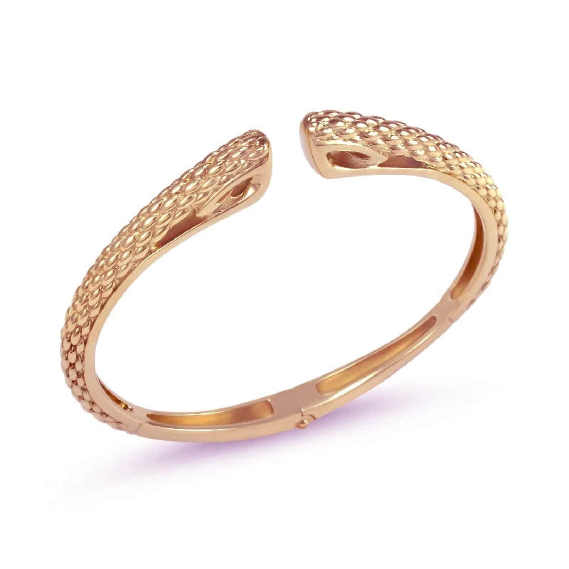 Spirit Python Cuff 5mm - 18K Rose Gold Vermeil