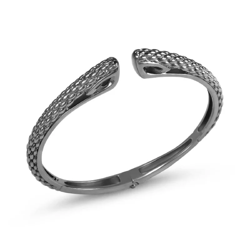 Spirit Python Cuff 5mm - Black Ruthenium Vermeil