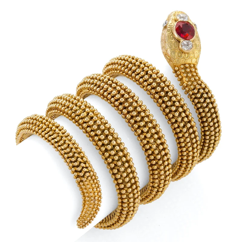 Bulgari Ceylon Ruby "Serpenti" Bracelet