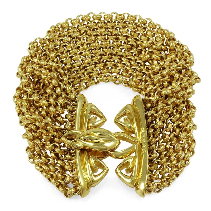 Majesty Chain Bracelet 44.5mm - 18K Gold Vermeil