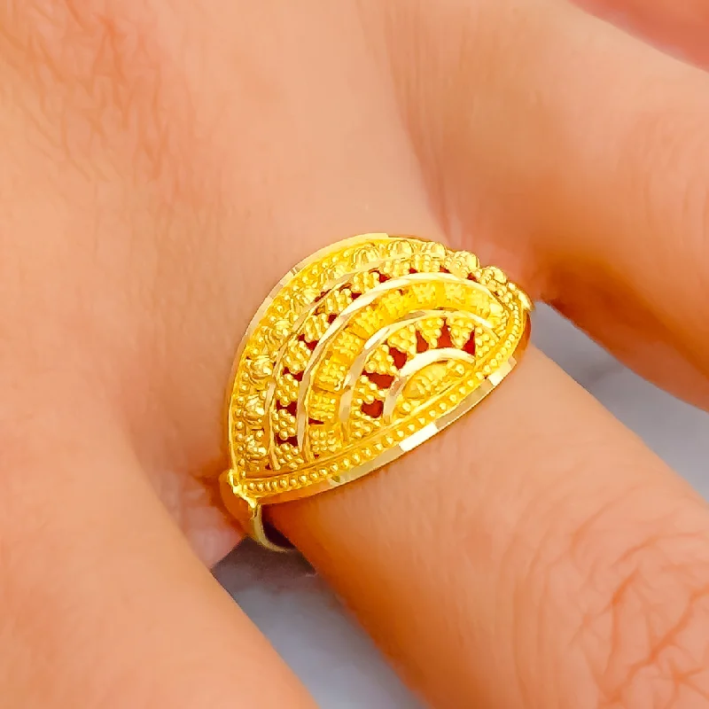 Dainty Versatile 22K Gold Ring