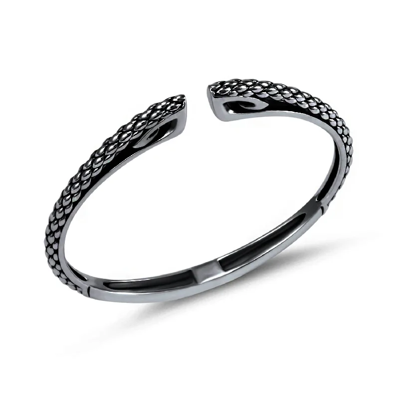 Spirit Python Cuff 3mm - Black Ruthenium Vermeil