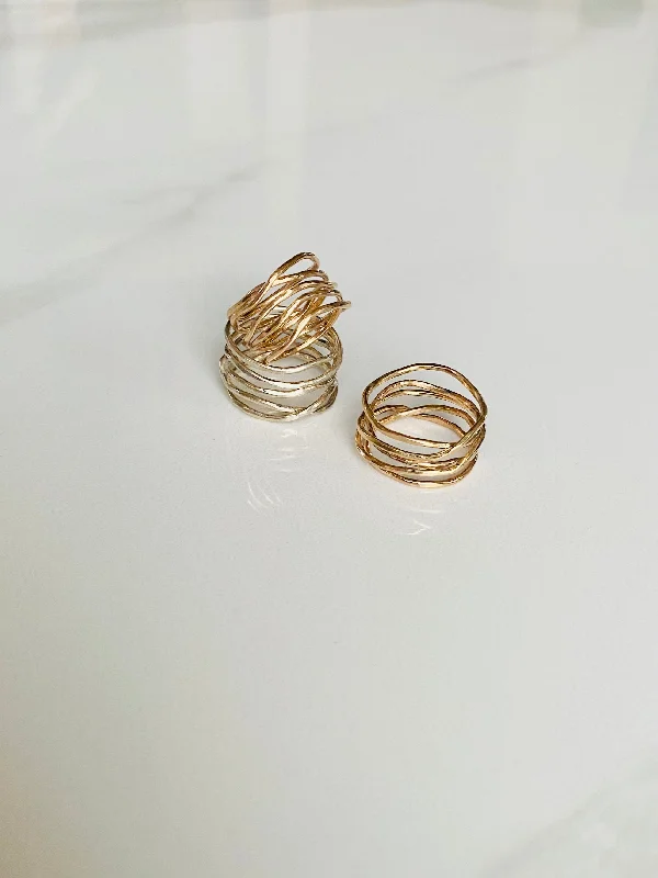 Gold Wrap Ring